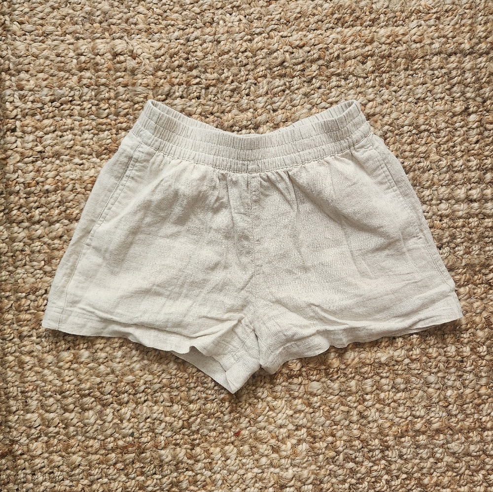 Old Navy High Waist Linen Shorts S Small